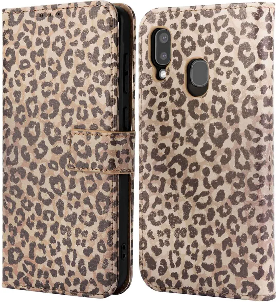 Custodia a libro imoshion Design Samsung Galaxy A20e - Leopard Mood