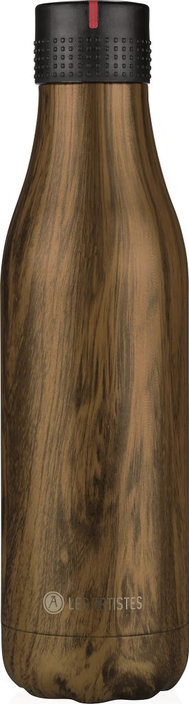 Les Artistes Trinkflasche Earth Wood Braun onesize