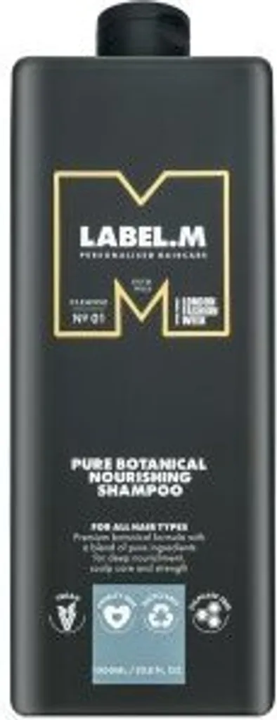 Adieu Cheveux Cassants avec Label.M Pure Botanical Shampooing 1000 ml