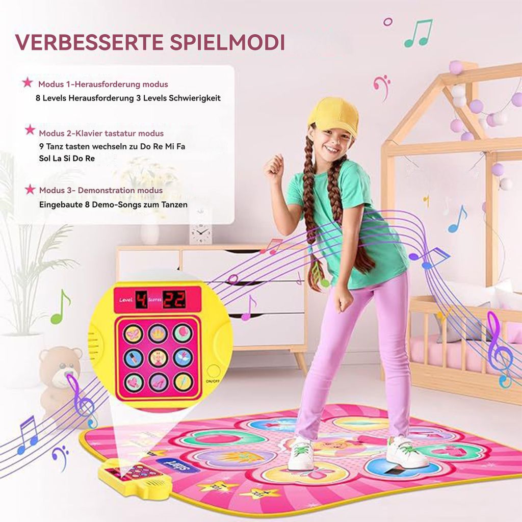 Sonstige Kreativspielzeuge, Tanzmatte, Musikpad mit Produktbild 5