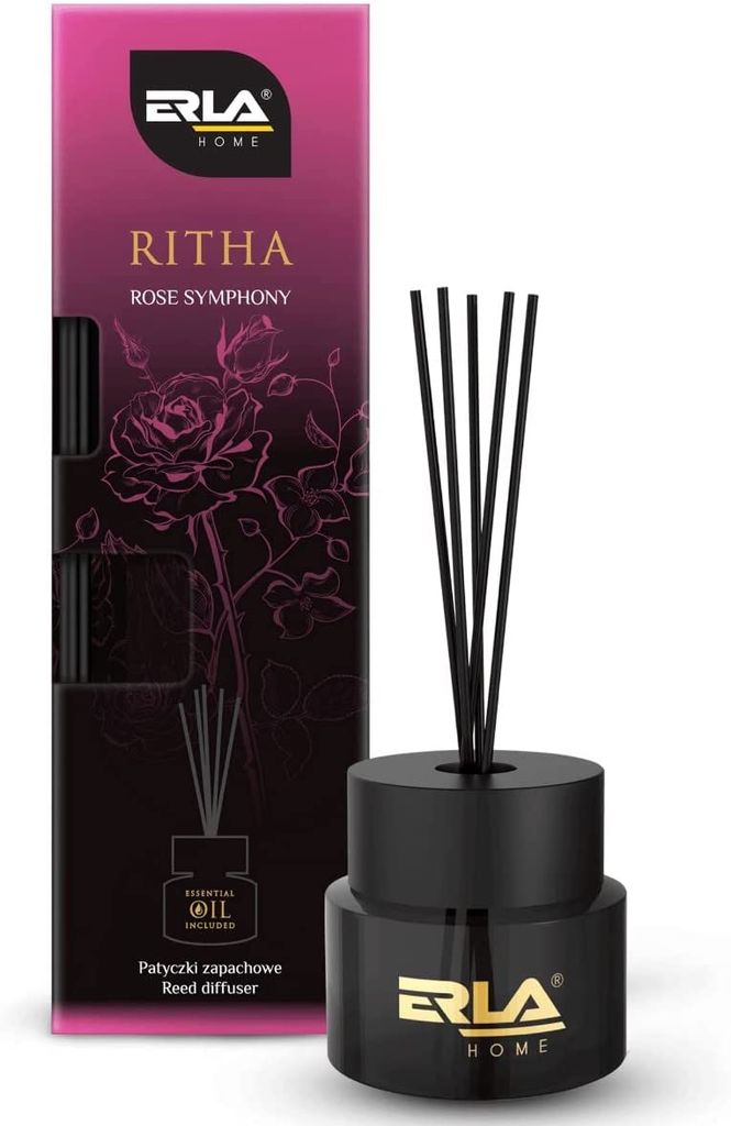 ERLA Ritha Duftstäbchen, Rose Symphony, 100 ml Produktbild 