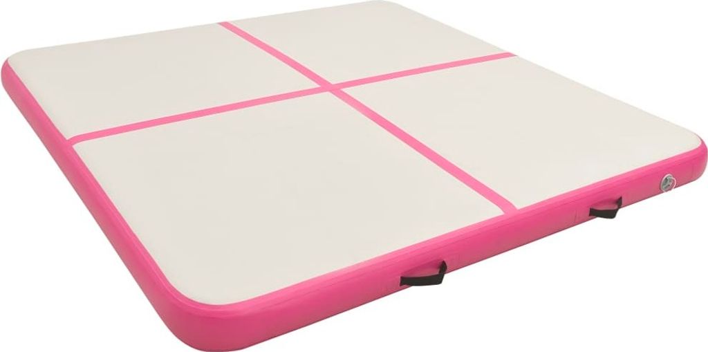vidaXL Nadmuchiwana mata gimnastyczna z pompką 200x200x10 Zdjęcie produktu 