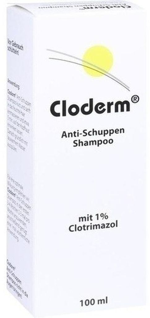 Cloderm Anti-roos Shampoo, 100 ml. Shampoo Productafbeelding 
