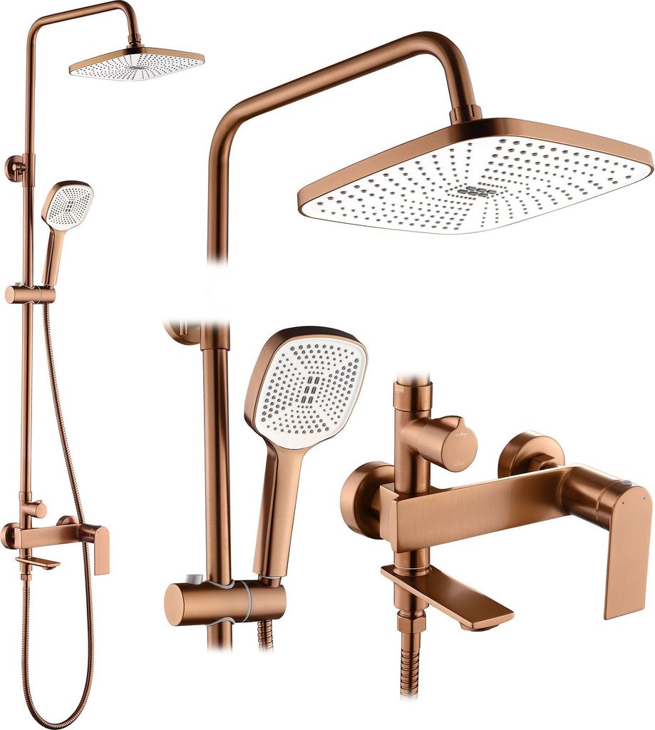 Set Doccia REA STORM Brush Copper Immagine del prodotto 