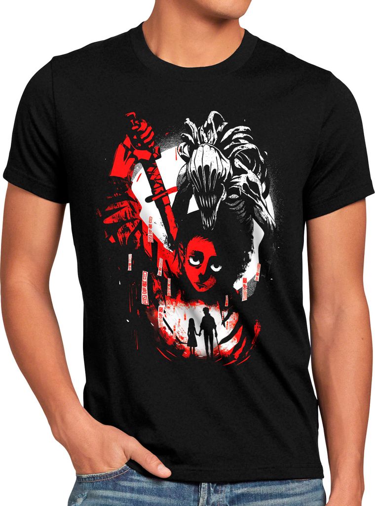 BaumwolleCloud Dark Okkotsu Herren T-Shirt anime japan manga