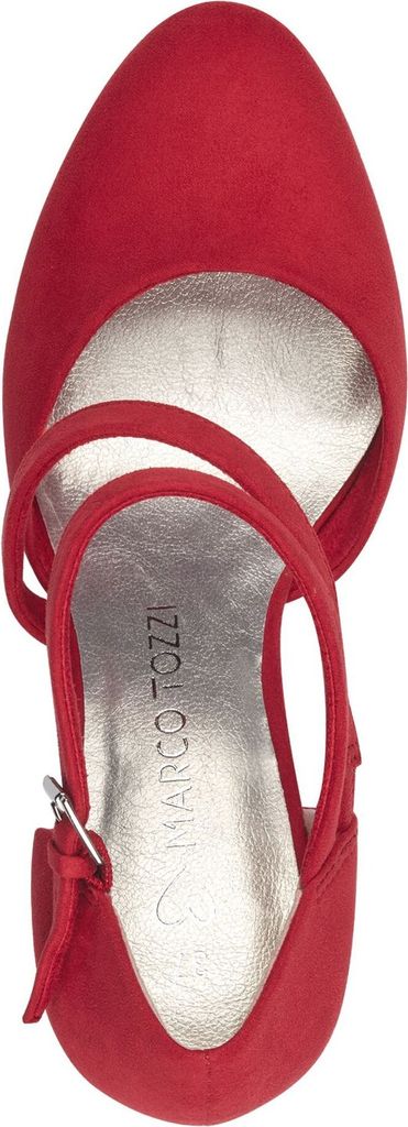 MARCO TOZZI Damen Pumps Schnalle Riemen Trichterabsatz Produktbild 3