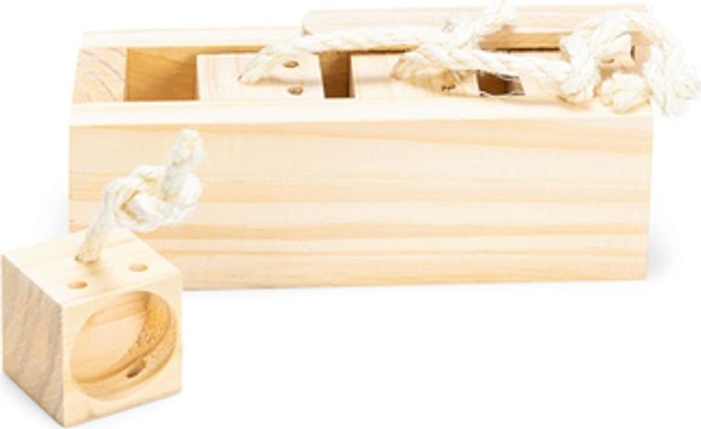 Karlie Brain Train Cube - Nagerspielzeug - 4 Klötze - Holz Produktbild 