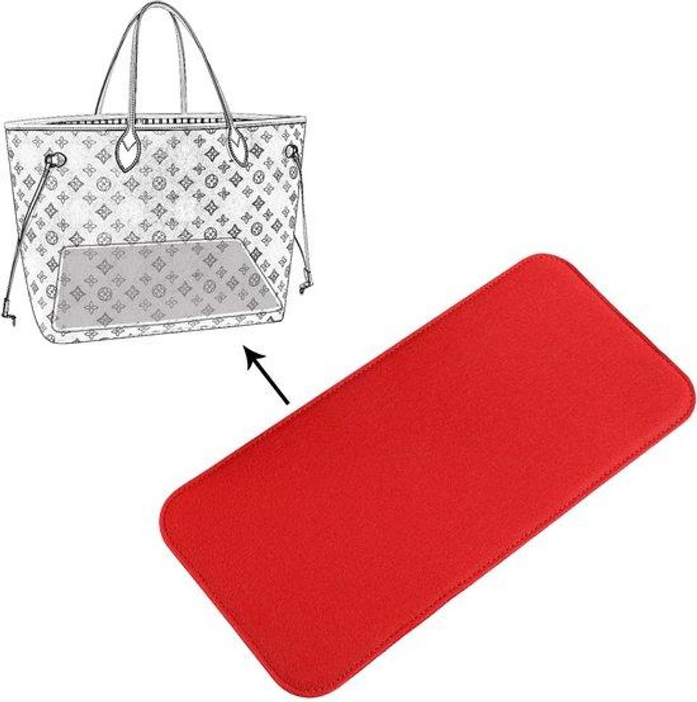 Felten Basisformaat voor Speedy- und Neverfull-Taschen (rot)