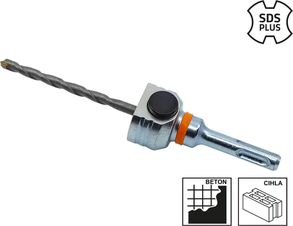 Mandrex | Mandrino MX200021SB - SDS-plus per punzoni TCT con punta centrale in metallo duro