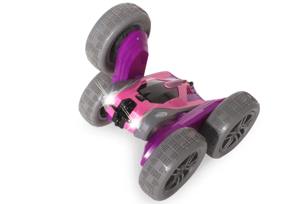 Voiture télécommandée de cascade SpinX Jamara rose rotative à 360° - 9