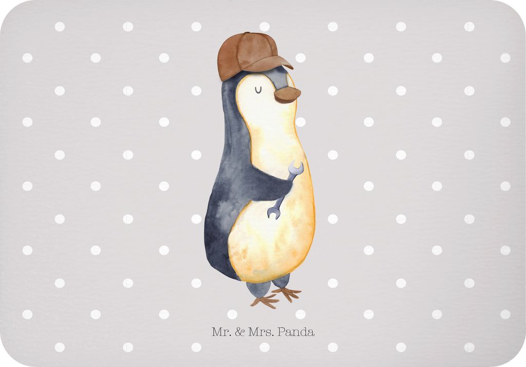 Mr. & Mrs. Panda magnet Wenn Papa es nicht reparieren kann, sind wir am Arsch - Grau Pastell - Geschenk, Vatertag, Dad Bester Vater, Muttertag, haf...
