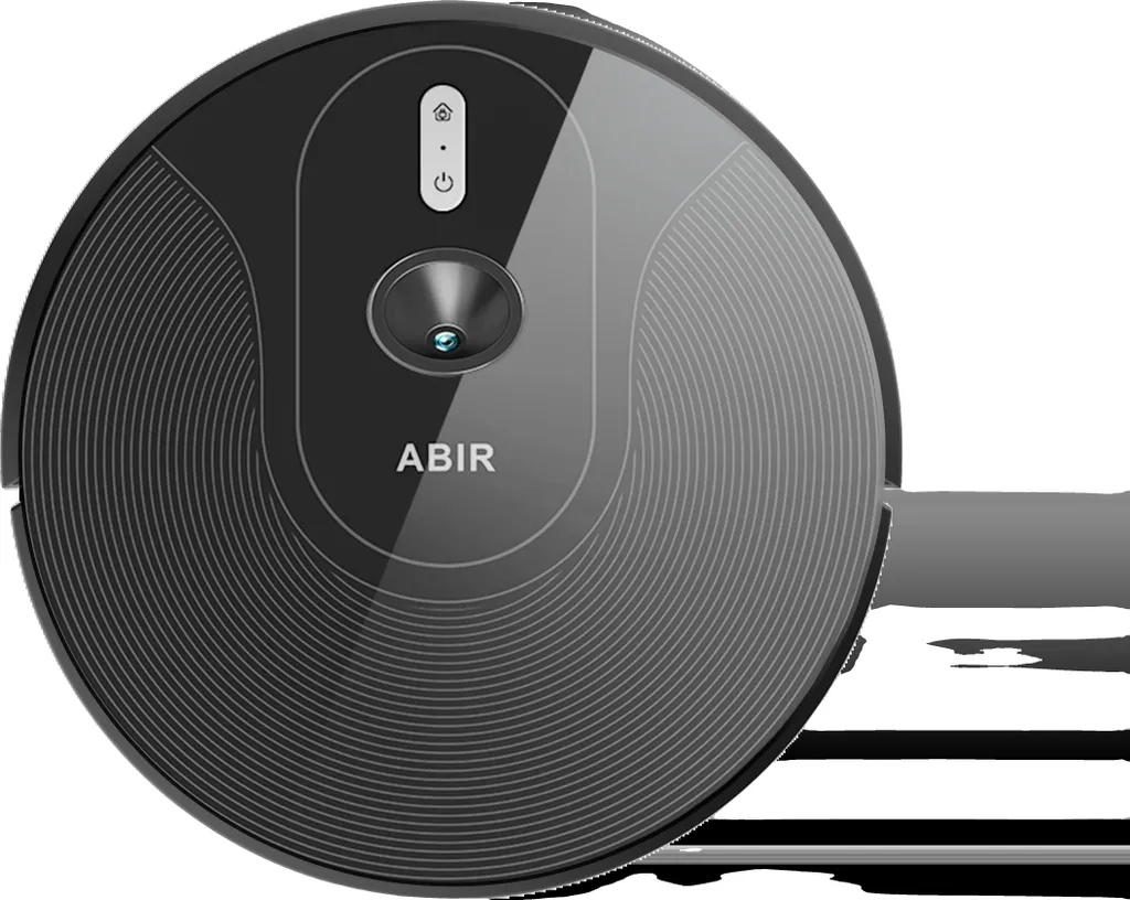 Aspirateur robot vSLAM avec bac à poussière 600ml et réservoir 360ml noir