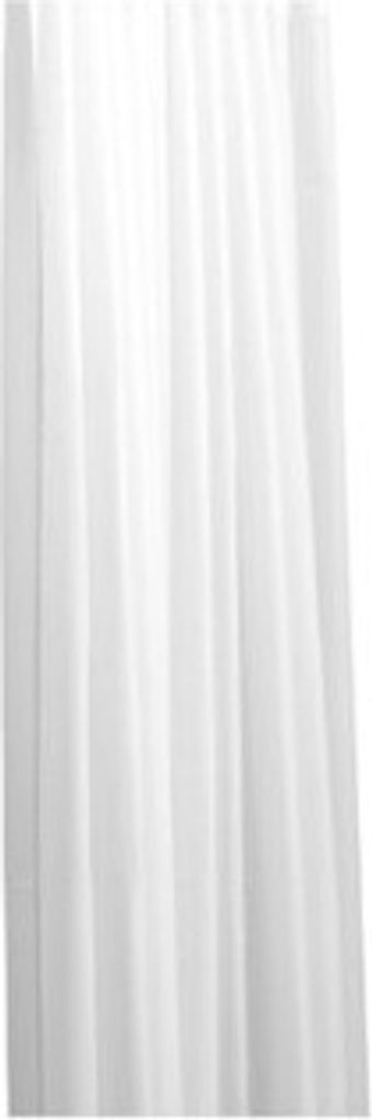 AVENARIUS Duschvorhang weiß 300 x 200 cm; Polyester, 20 Ösen, Serie free living!