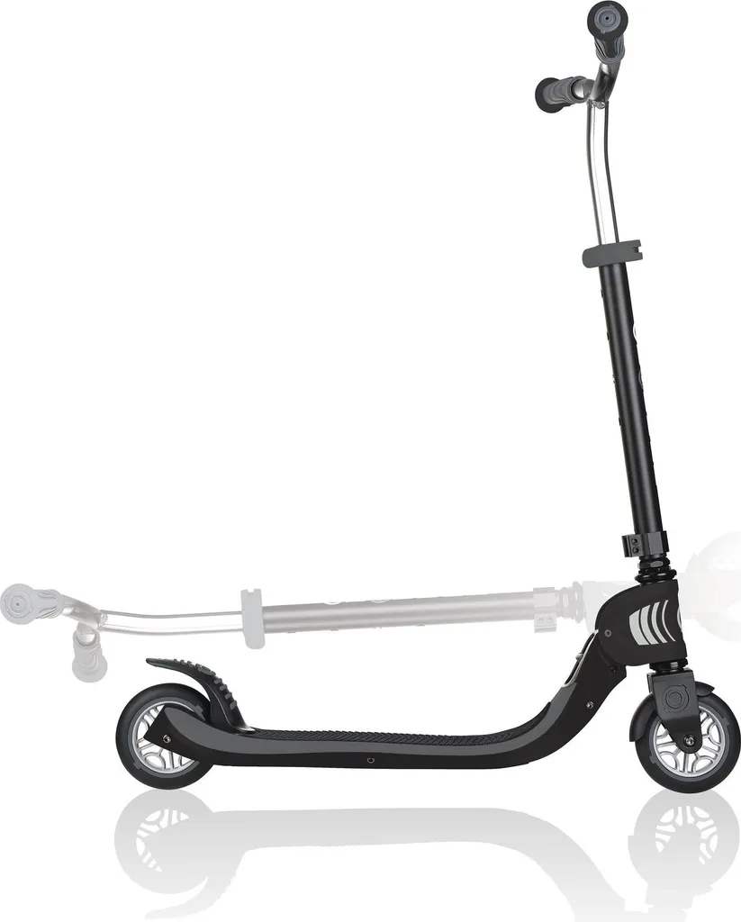 Trottinette pliable 125mm Globber Flow avec roulements ABEC 5 gris