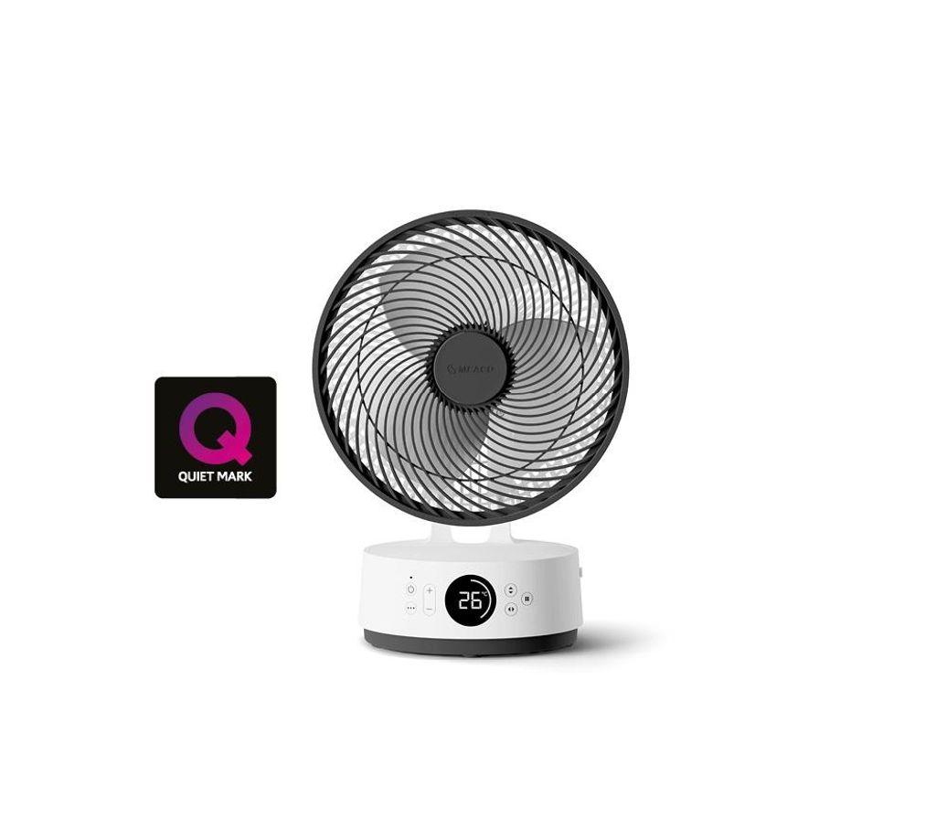 MeacoFan Sefte® 10 Pro – Akku-Tischventilator, 25 dB leise, Produktbild 