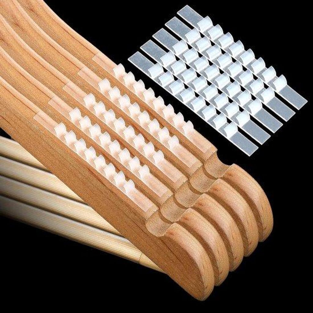 Antirutsch-Pads, 100 Stück, transparent, Silikon, für Holz- Produktbild 
