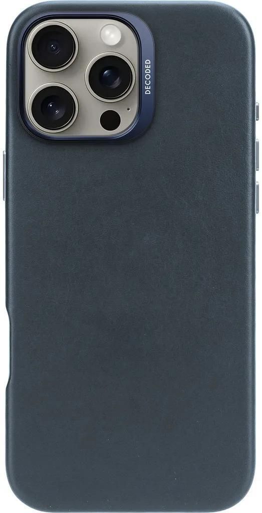 Decoded D25IPO16PMBC1NY, Cover, Apple, iPhone 16 Pro Max, 17,5 cm (6.9"), Blau