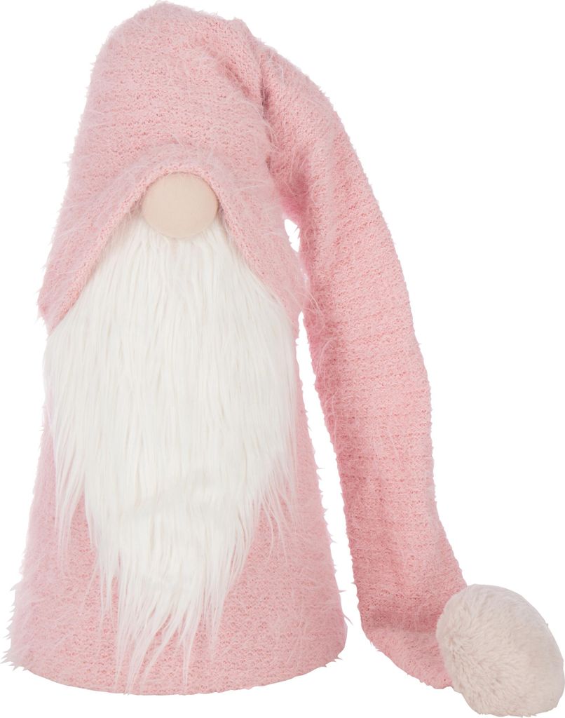 J-Line Weihnachtsmann Winter Polyester Hellrosa/Weiß Large