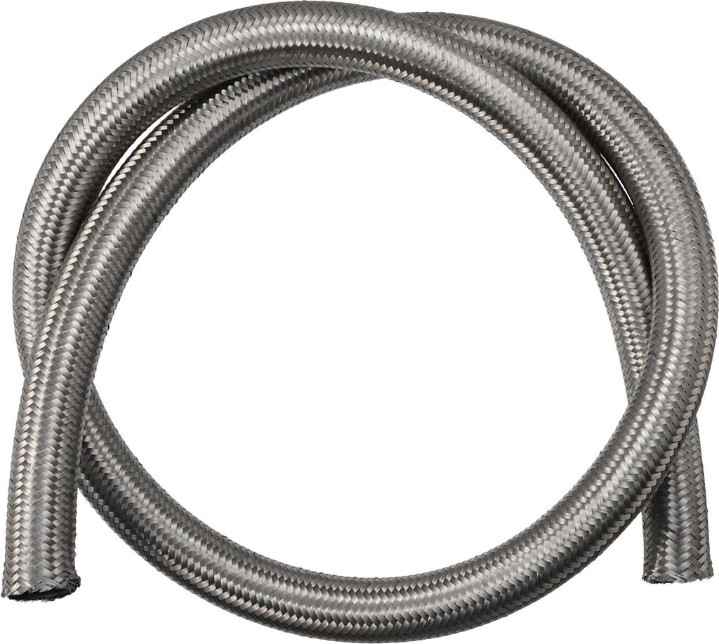 Motorrad Geflochtener Bremskupplung Ölschlauch 150 cm 59.06 " Silberton 140cm