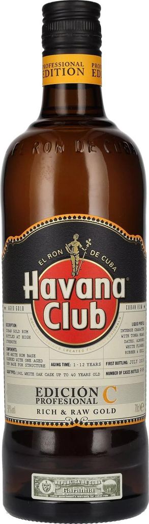 Havana Club EDICIÓN PROFESIONAL C 50% Vol. 0,7l Produktbild 