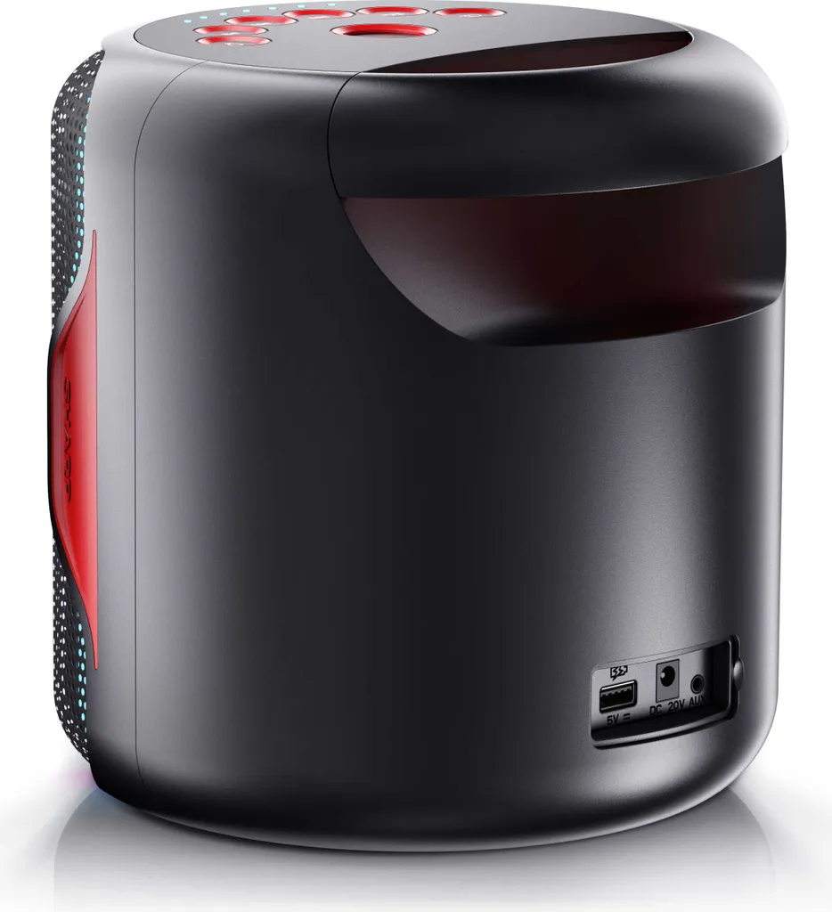 Sharp PS-919 Enceinte Bluetooth Étanche IPX5 avec 14h d'Autonomie