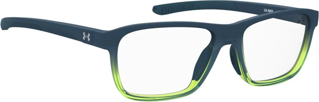 Lunettes Under Armour UA 9008 Junior Solides et Légères Bleu Vert - 3