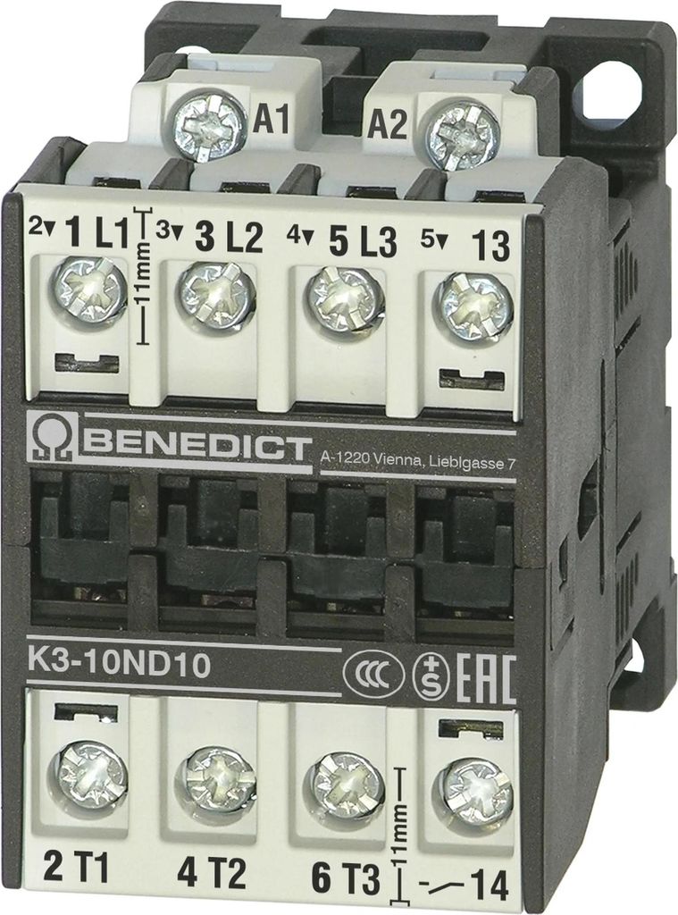 Benedict Schütz, 7,5kW, 3, 400V, 24V, 50/60Hz, 1 Stk.