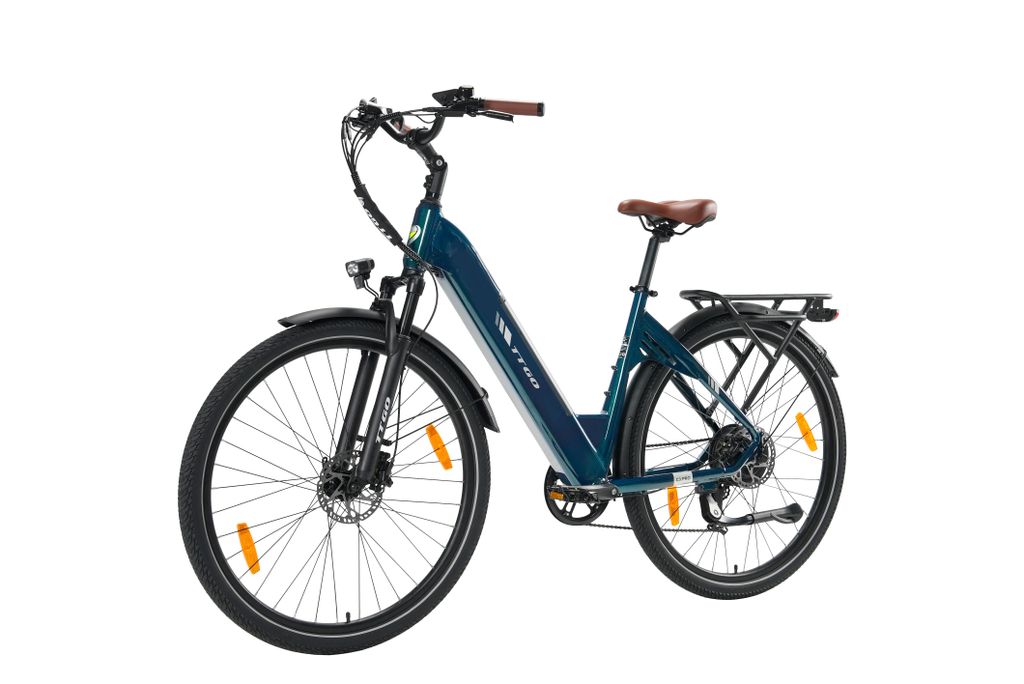 28 Zoll 20Ah E Bike ab 155cm City Elektrofahrrad mit tiefem Einsteig Pedelec Motor Reichweite bis 120km E-City Bike E-Hollandräder 3A-Schnelllade