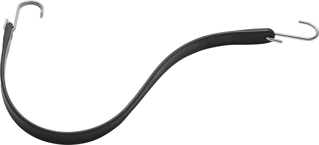 SucceBuy 50-teiliges flaches Bungee-Seil, 19,8 mm, strapazierfähig, mit S-Haken aus Stahl, 53,3 cm langes elastisches Seil, für Fracht, Planen, L...