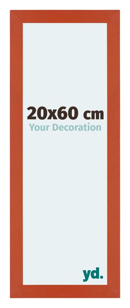 Bilderrahmen, 20x60 cm, Orange, MDF, Mura