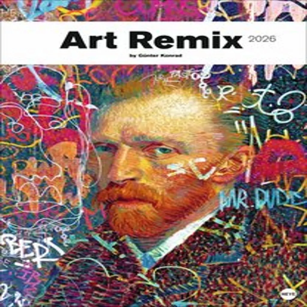 Calendrier d'art 2026 Konrad Remix : Organisez votre année avec style