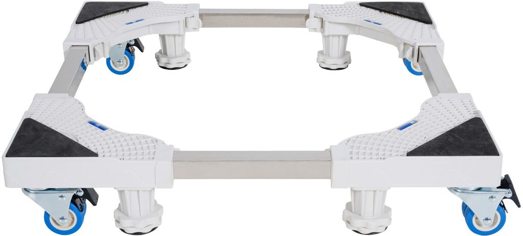 DELUKE® Waschmaschinen Untergestell BART - 4 Füße 4 Rollen, Produktbild 