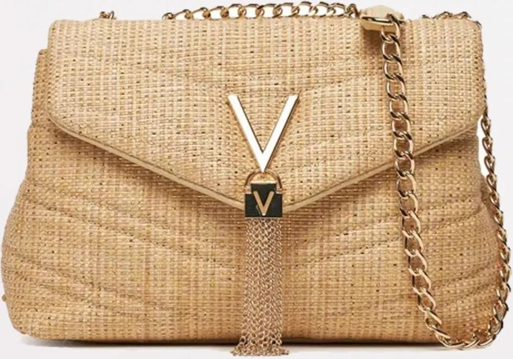 Sac Privi Valentino Bags en Synthétique Cognac - Texture Grainée de Luxe