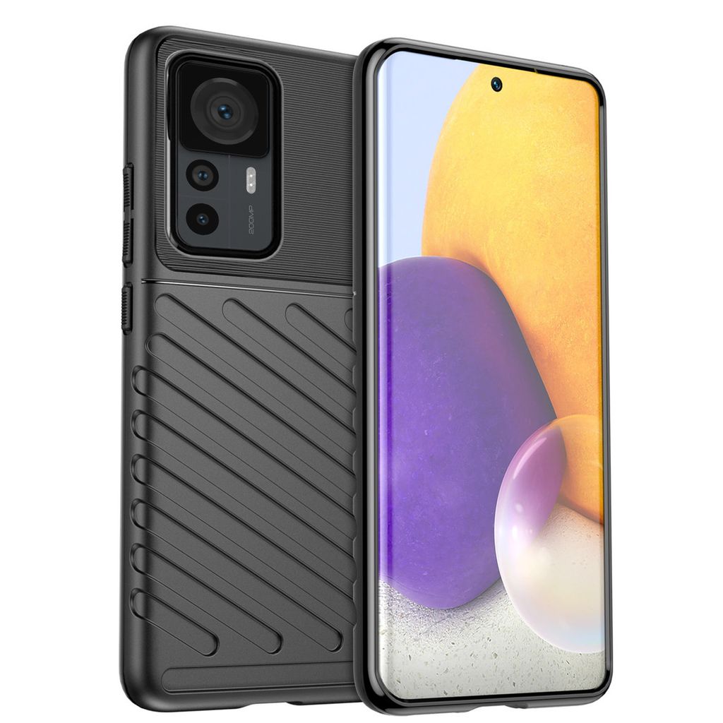 Hülle HQWear Thunder Case für Xiaomi 12T Pro, Xiaomi 12T, schwarz