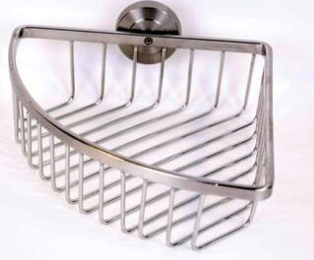 Duscheckkorb aus hochwertigem Edelstahl