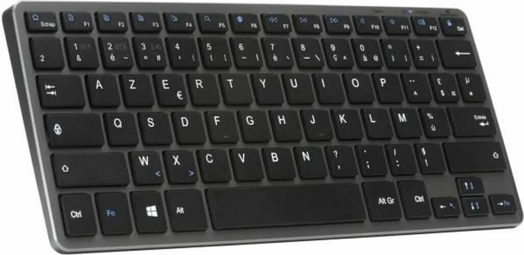 Tastiera Bluestork Azerty Nera Robusta - Layout Francese Professionale
