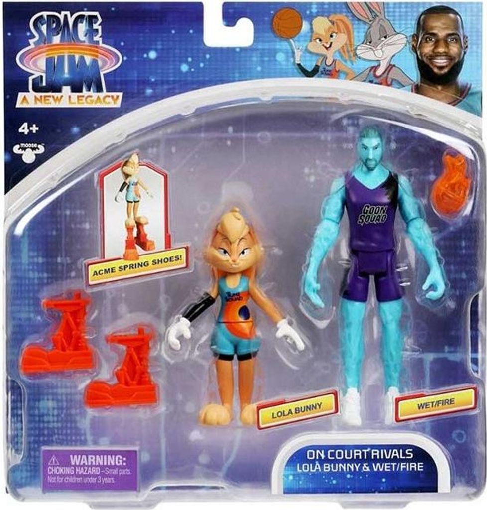 Space Jam Ein neues Vermächtnis Lola Bunny Nasses Feuer 12cm