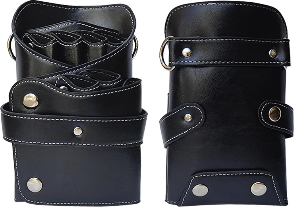 Set di Strumenti Parrucchieri - Borsa Professionale per Forbici e Pettini