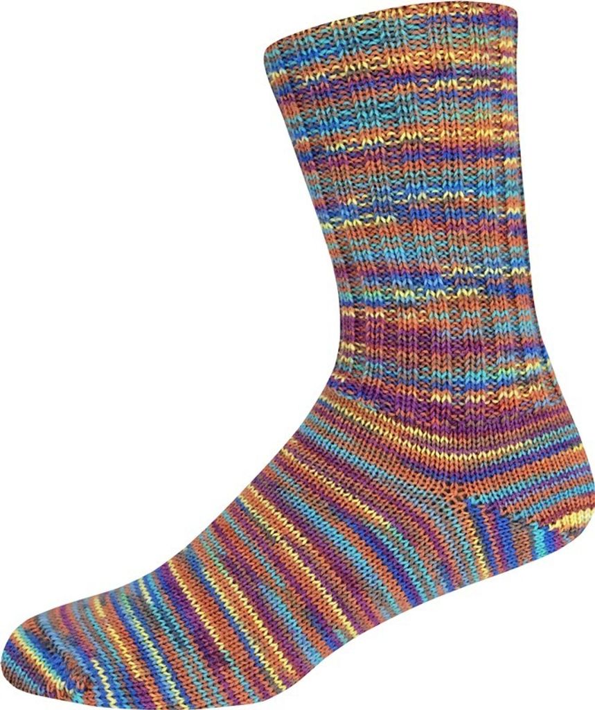 ONline Sockenwolle Sort. 369, Happy Life, 4-fädig,100 g/420m,75 % Schurwolle /25 % Polyamid 3059