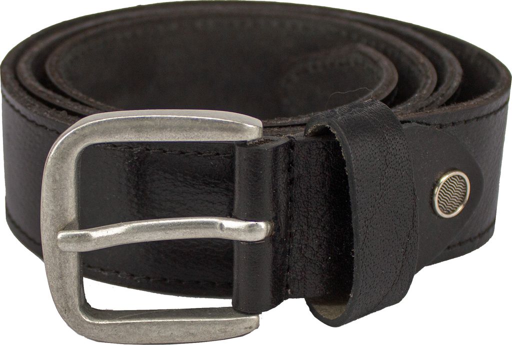 Echtleder Geldgürtel Moneybelt mit Geheimfach in Schwarz - Schützt Ihr Geld diskret und zuverlässig – Größe: Taillenweite 110 cm, Gürtellä...