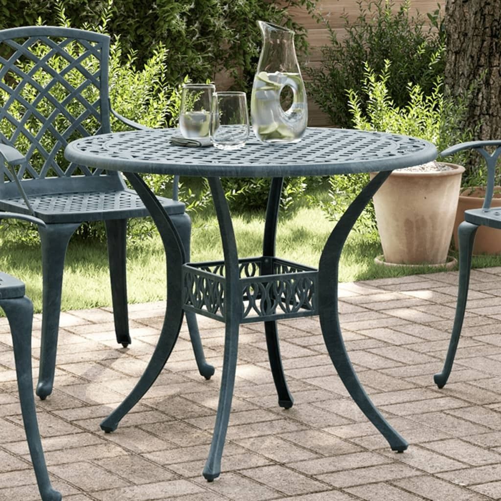 vidaXL Gartentisch Grün Ø90x75 cm Kaufland.de