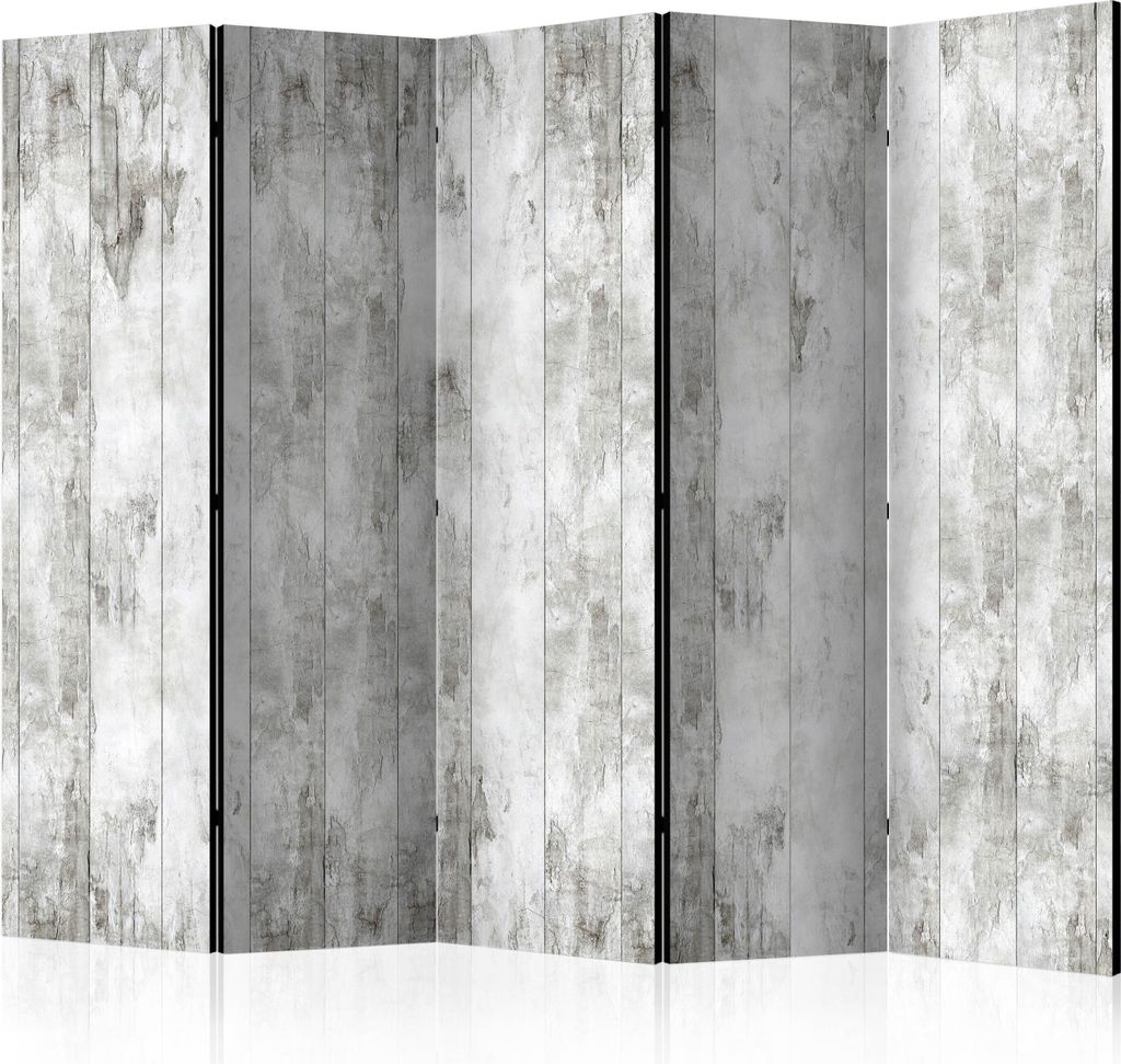 Akusticher Raumteiler Holzoptik Foto Paravent 225x172 cm beidseitig auf Vlies-Leinwand bedruckt Akustikschaum Trennwand Spanische Wand Sichtschutz ...