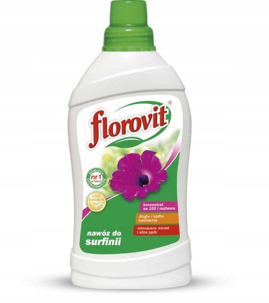 Florovit Flüssigdünger für Surfinien 1L Produktbild 