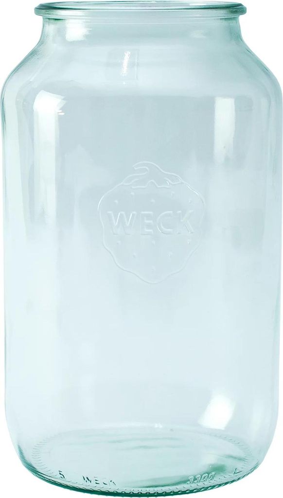 WECK ZYLINDER zylindrisches Gefäß ohne Deckel 3000 ml op. 4 Stk.