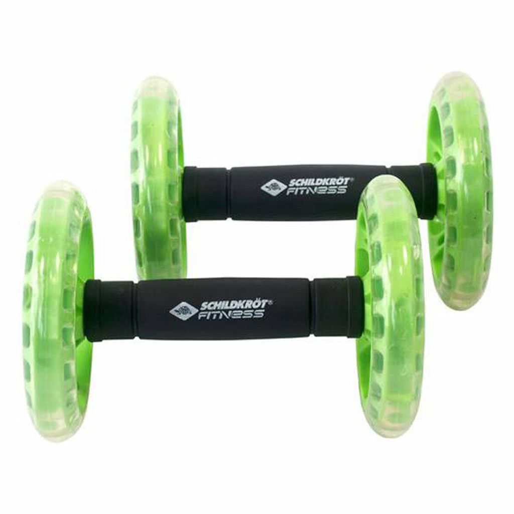 Schildkröt SK Fitness DUAL-ROLLER - 2er Set, Bauchtrainer,; 960047