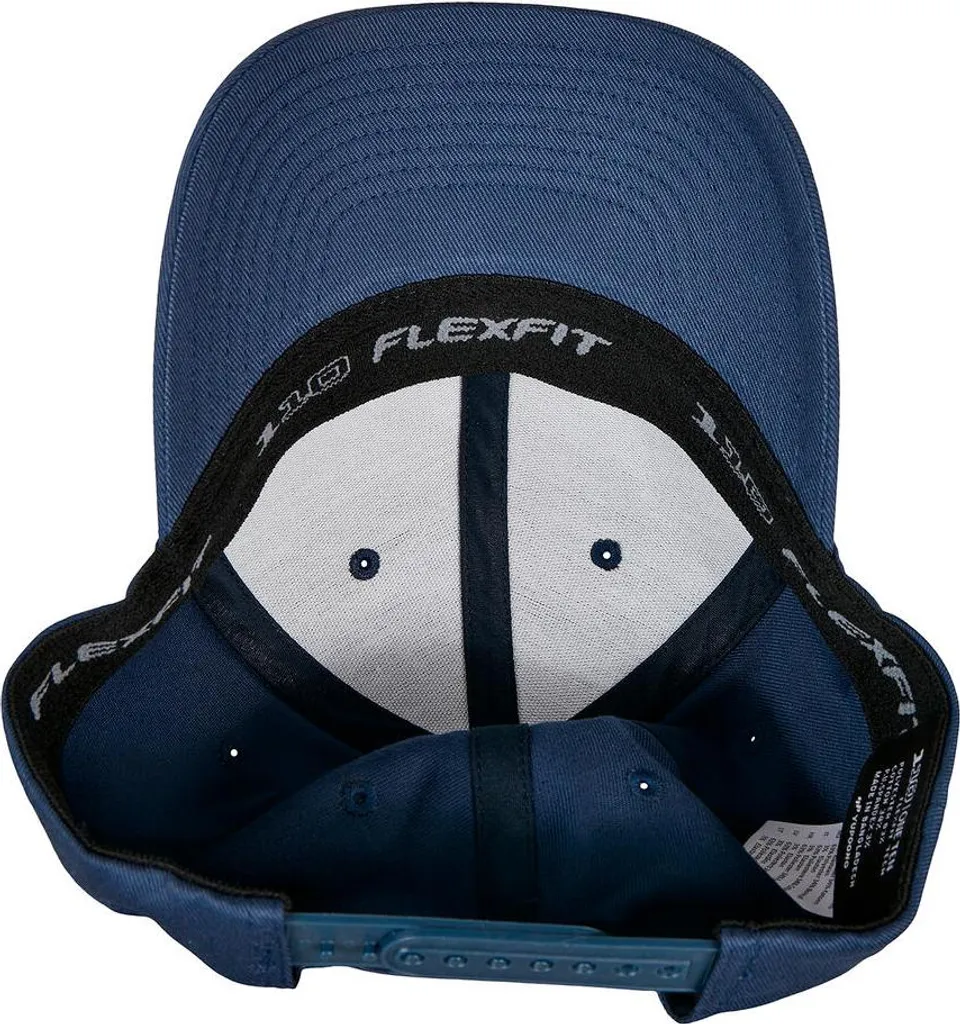 Flexfit 7706FF Black - Snapback Visiera Curva Stile Essenziale - 12