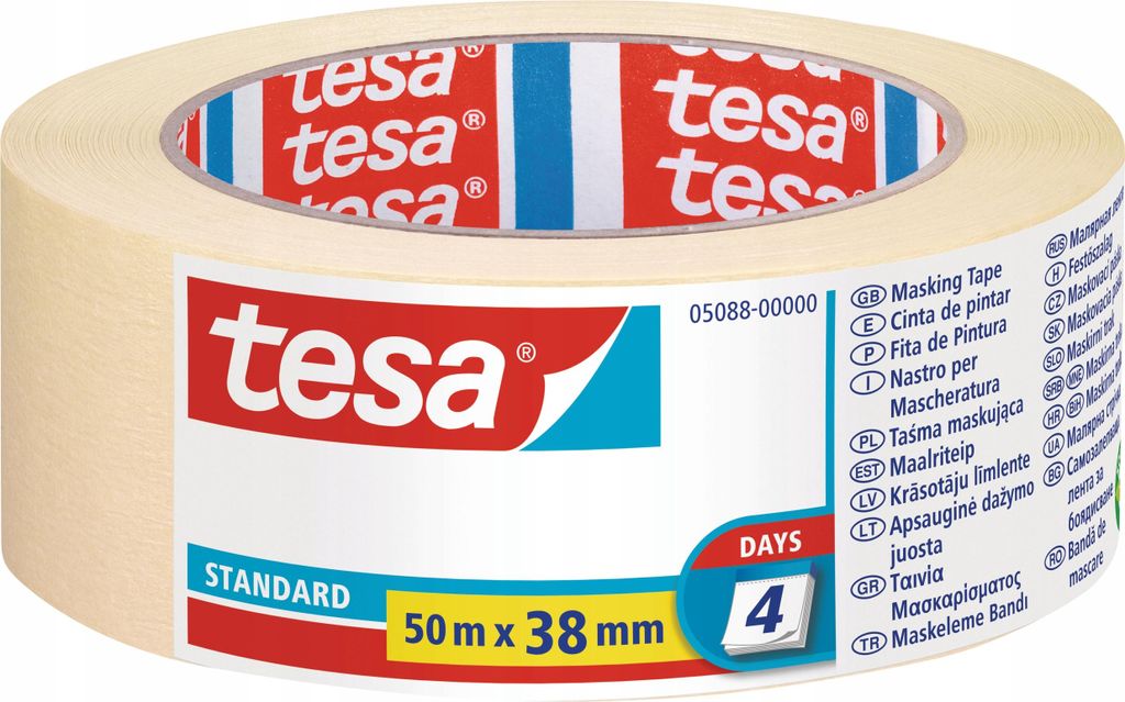 tesa Standard-Abdeckband 50 m x 38 mm
