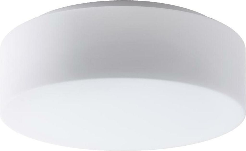 OSMONT ERI67500 ERIS 2 Decken-/Wandleuchte aus Glas, weiß, IP43, 4000 K, 13 W LED
