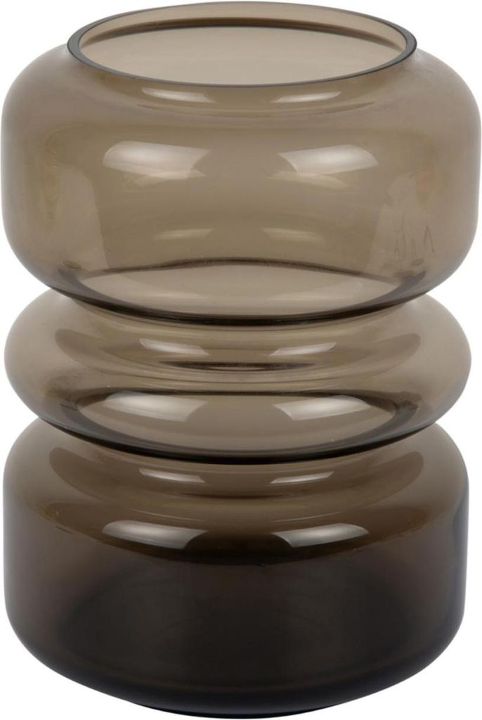 Present Time - Vase Maravillo - Braun - 14.5x14.5x20cm