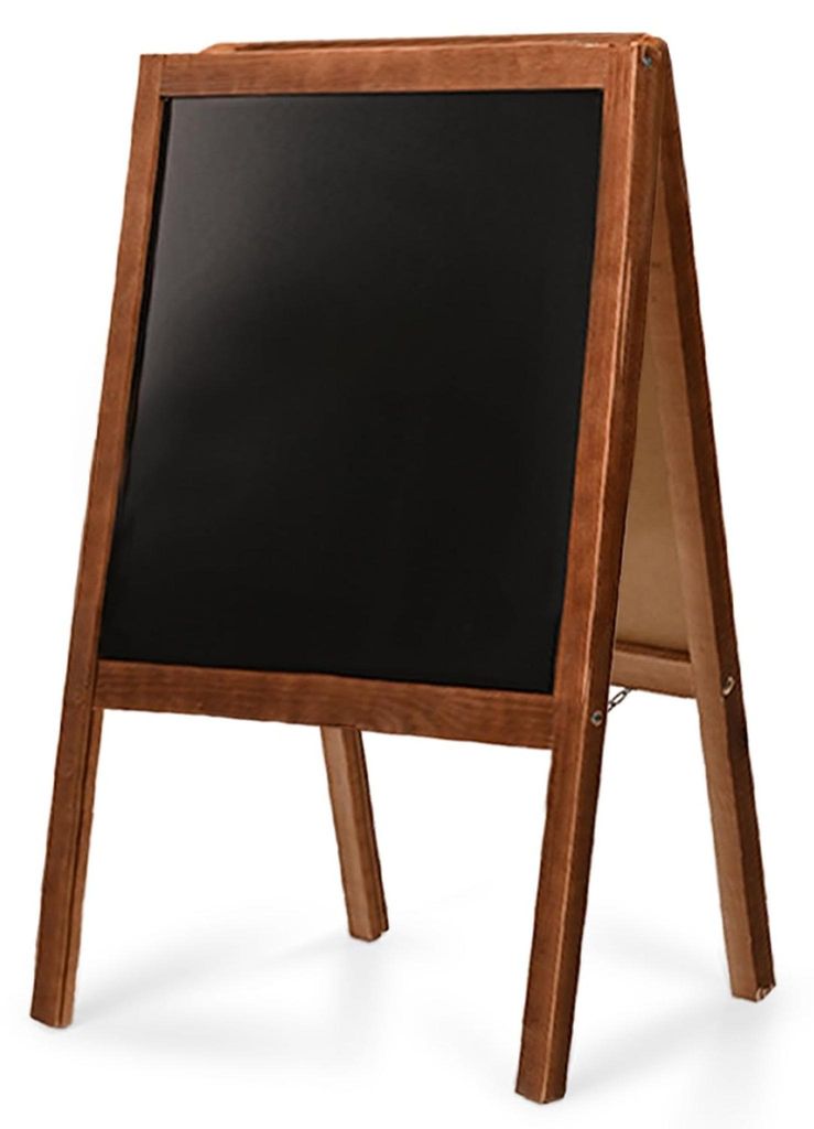 MG Design Kreidetafel-Aufsteller Holz 60x100 cm - Produktbild 
